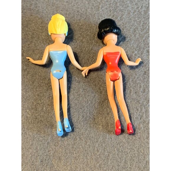 2009 Mattel Disney Princess Polly Pocket Dolls Set of 2 Cinderella and Snow Whit - Picture 8 of 10